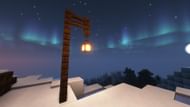 The most traditional-looking lamp post in Minecraft (Image via Mojang)